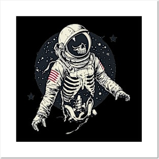 dead astronaut Posters and Art